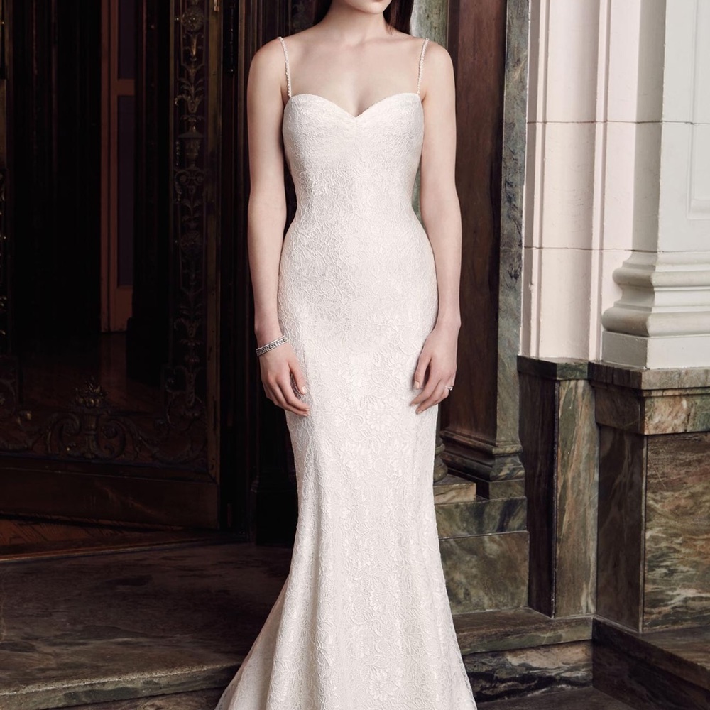 Mikaella Bridal Wedd, Pearl/Natural, New, Size 12